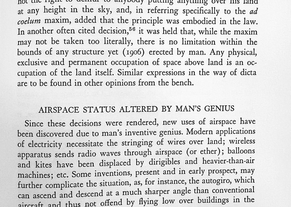 The History of Airspace